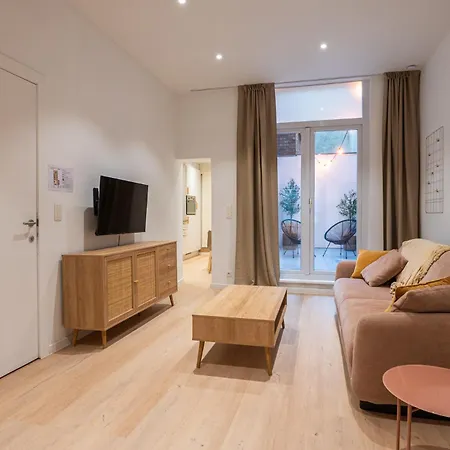 Apartment Stylish Coastal With Fireplace & Terrace In *